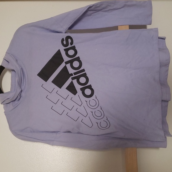 adidas Other - Adidas Lavender Girls hoodie size Large euc